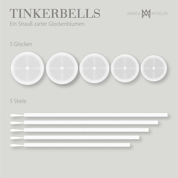 TINKERBELLS, ein Strauß filigraner Glockenblumen - Andrea Moseler