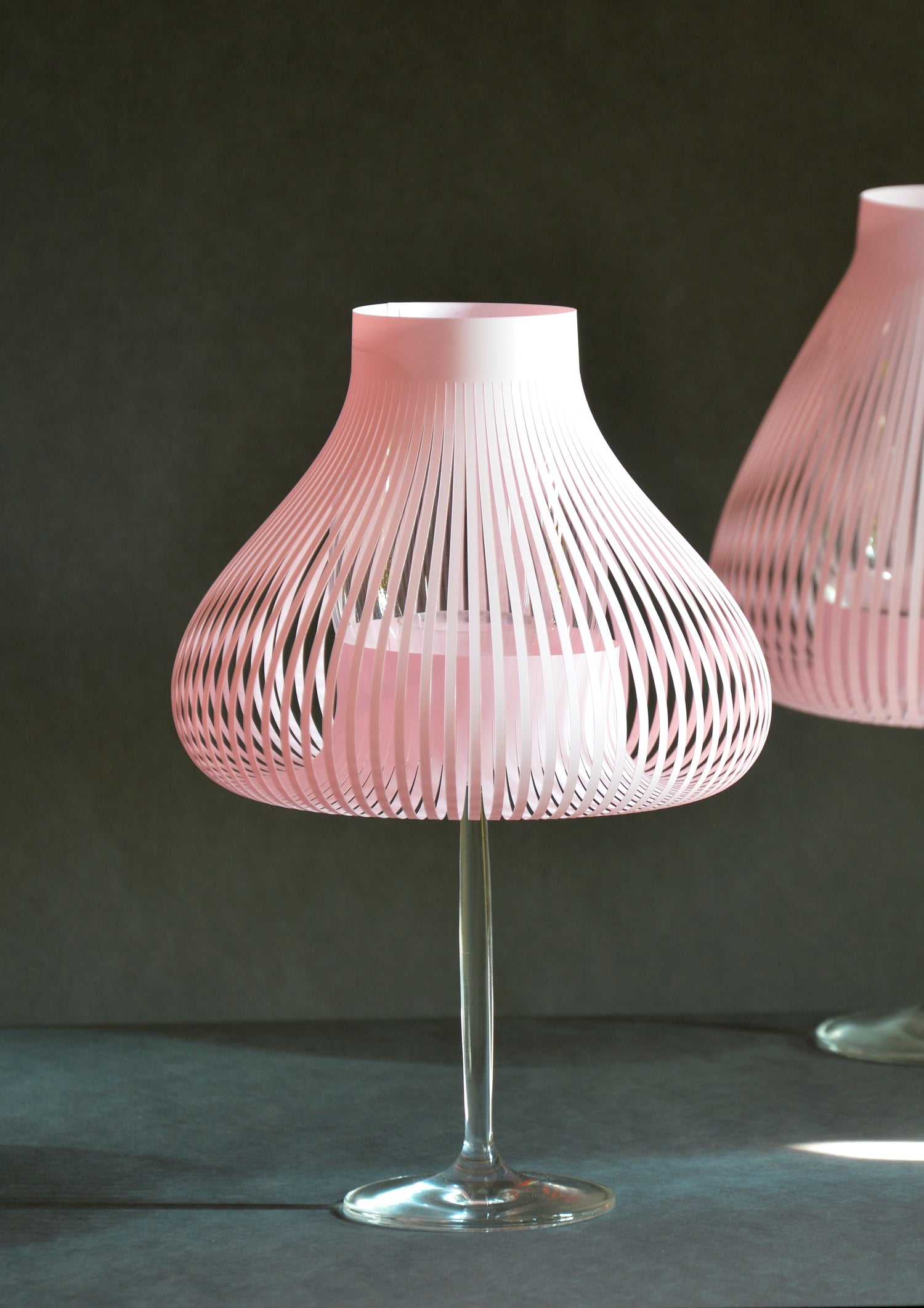 Miss Molly Lampenschirme für Weingläser rosa - Andrea Moseler
