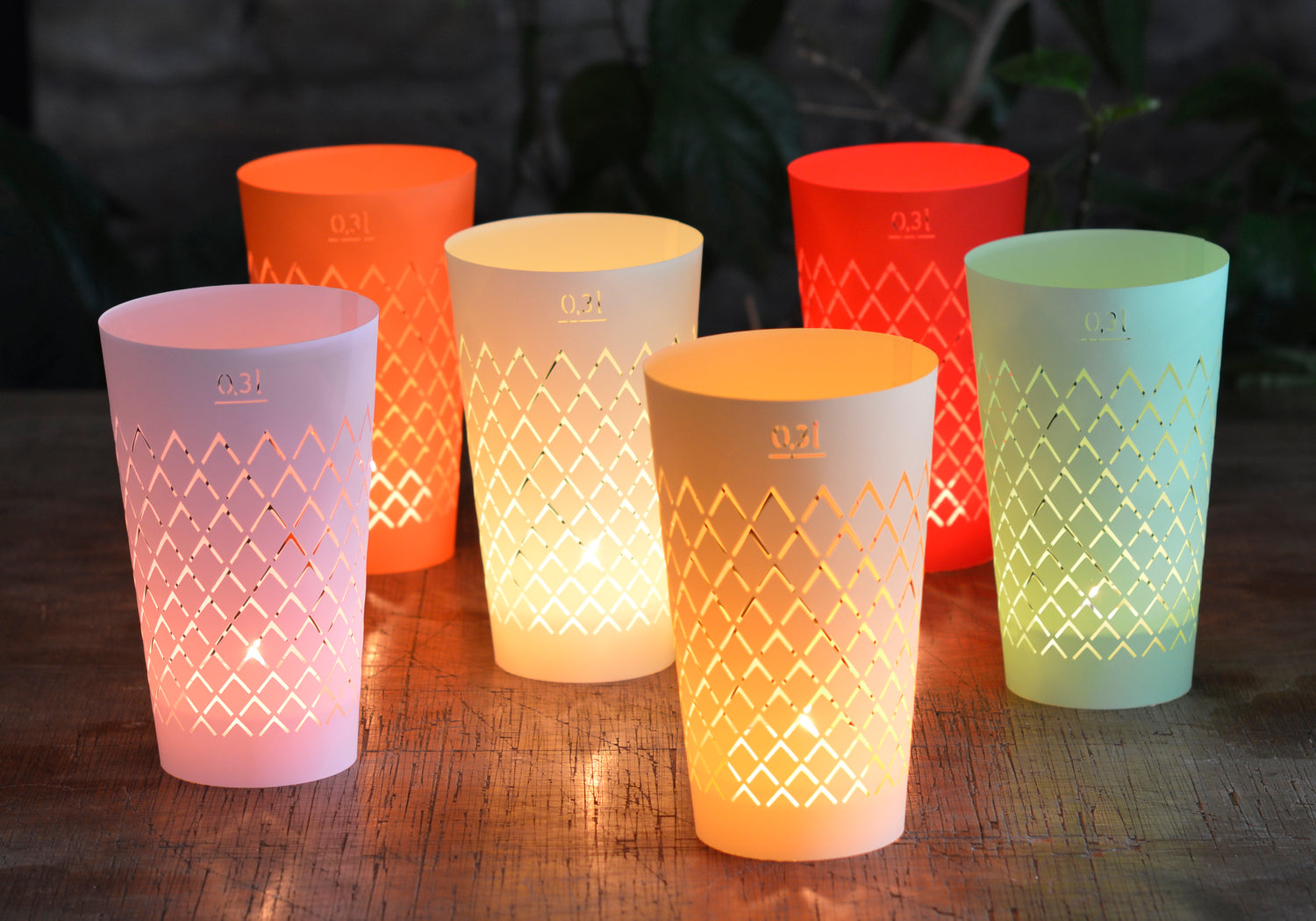 Geripptes Licht 0,3L in bundisch - Andrea Moseler