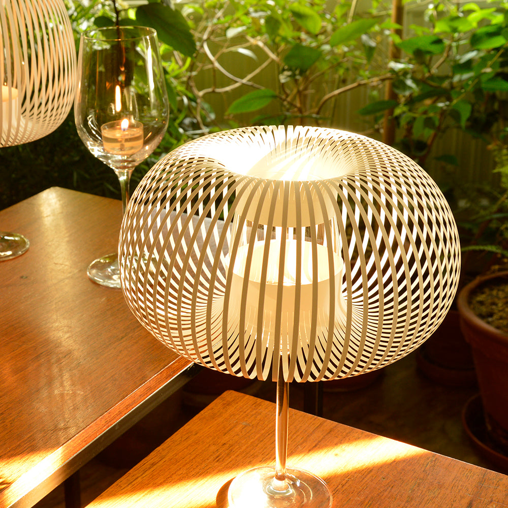 Madame O Lampenschirme für Weingläser weiß - Andrea Moseler