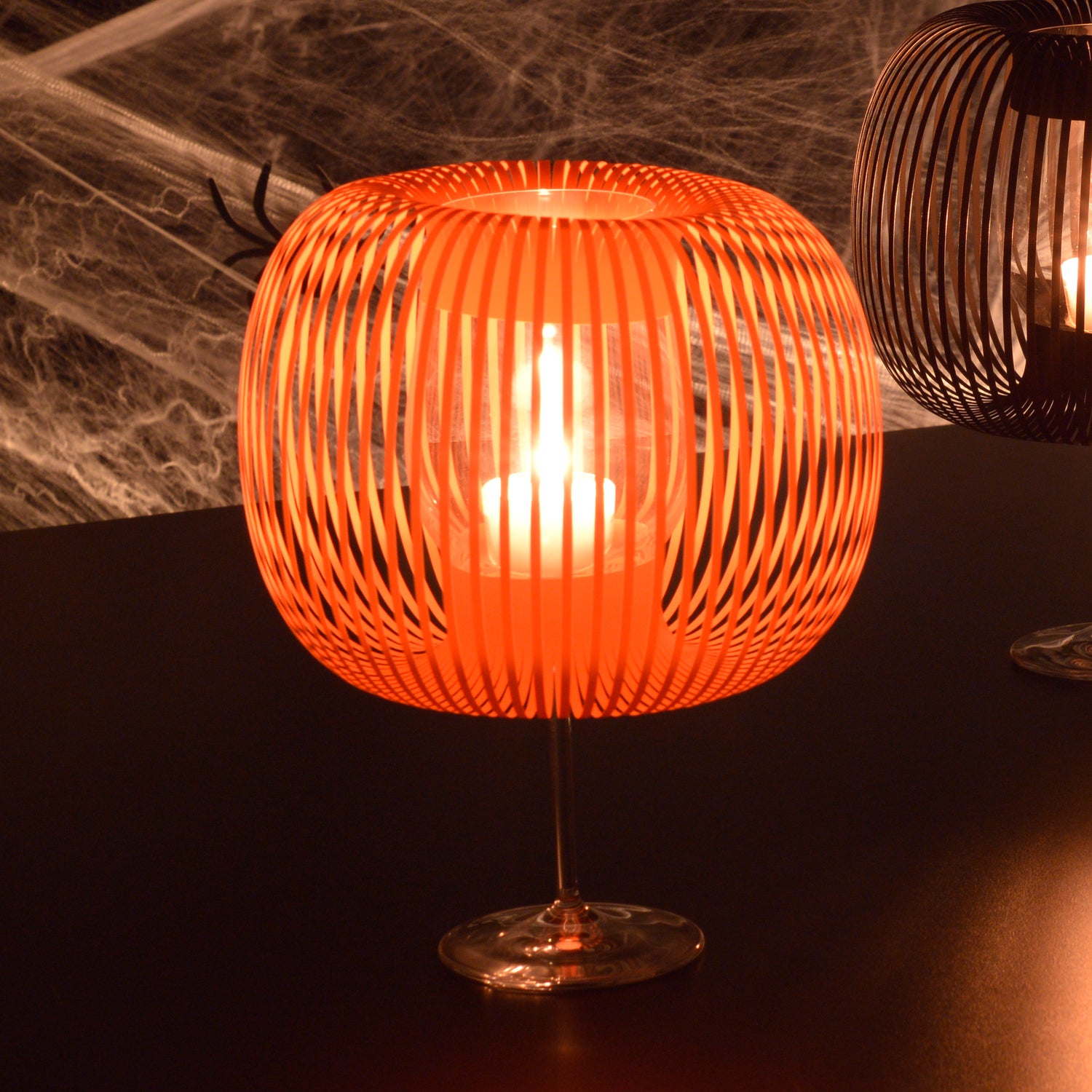 Madame O Lampenschirme für Weingläser orange - Andrea Moseler