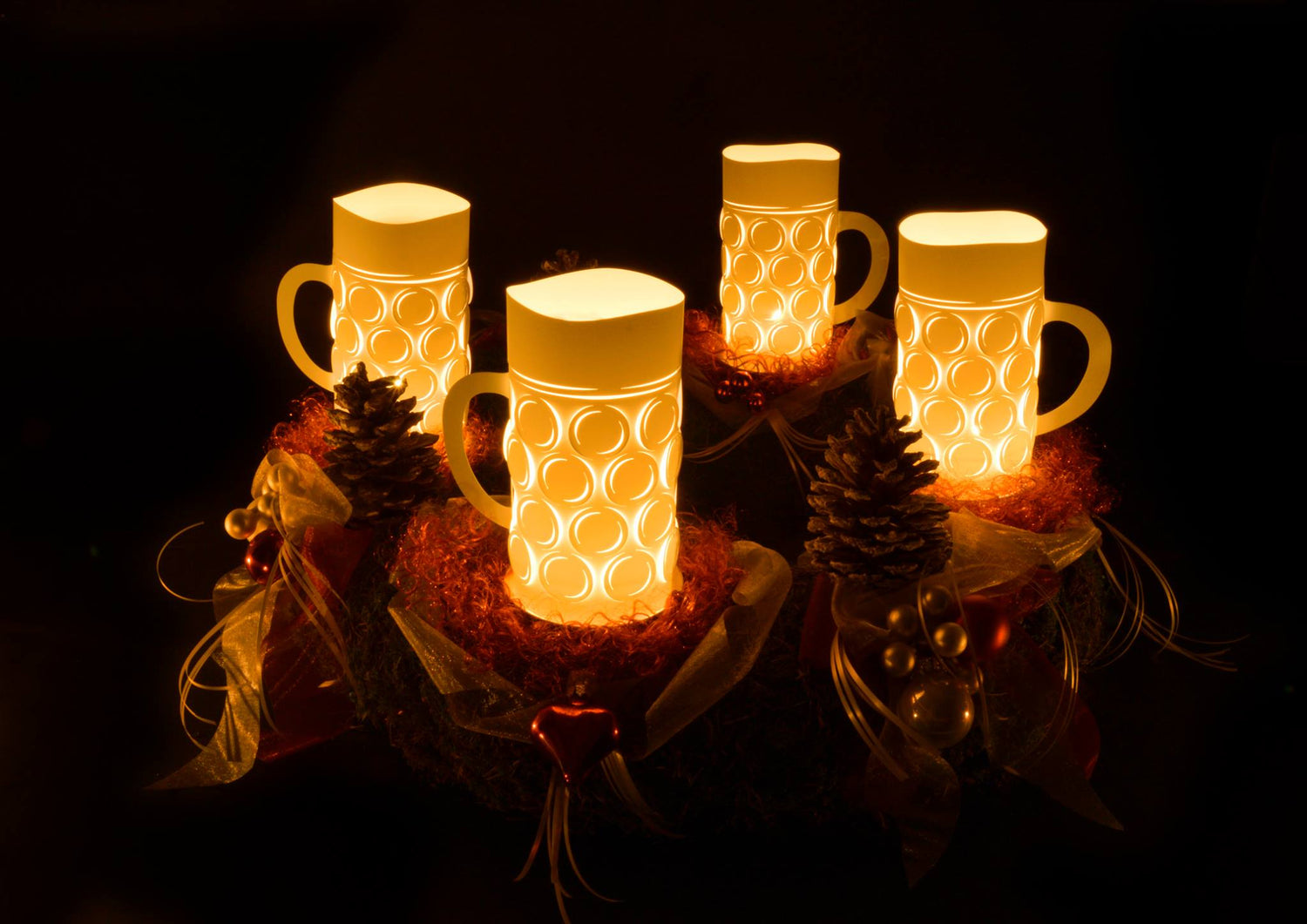 O'ZÜNDT IS! Maßkrug Licht - Andrea Moseler