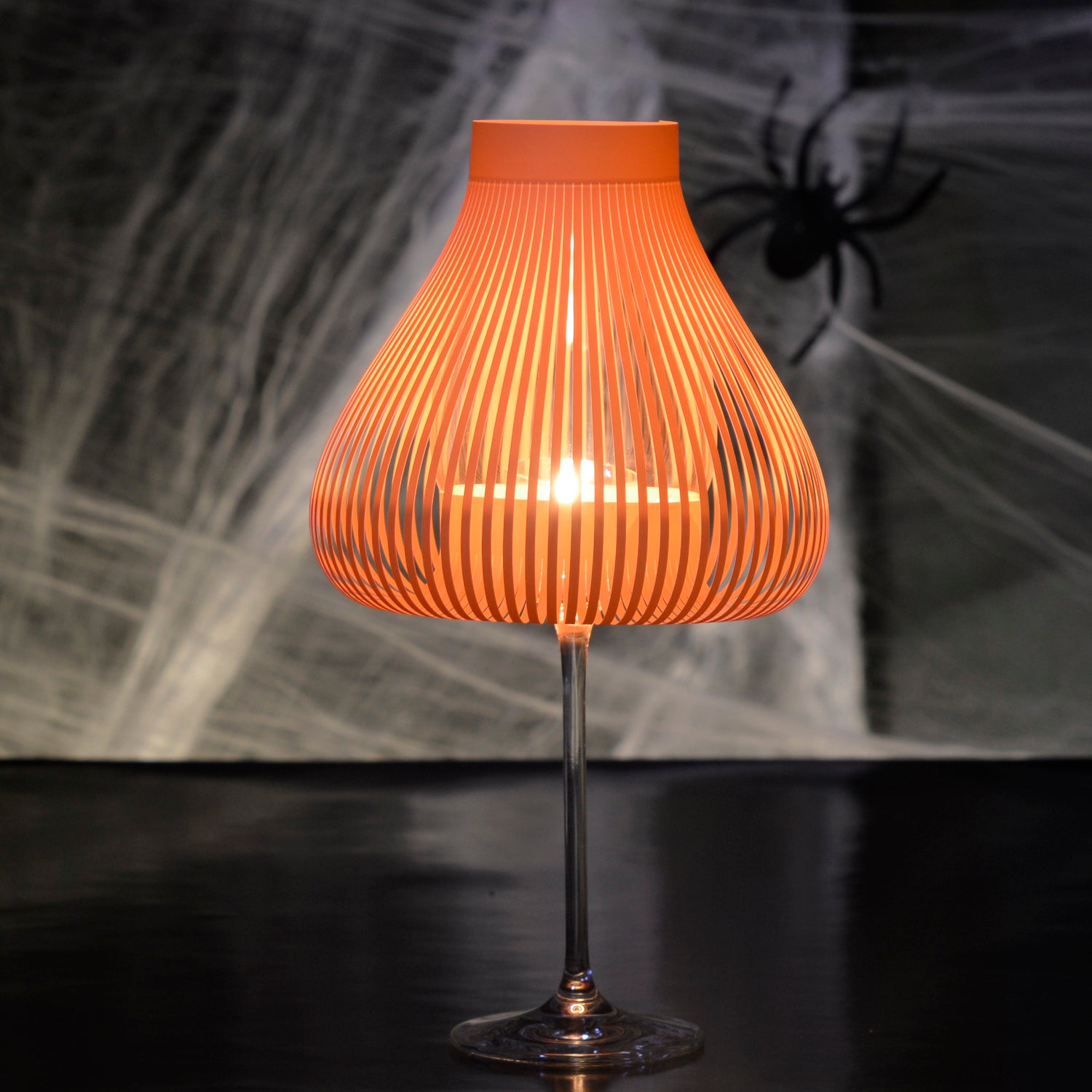 Miss Molly Lampenschirme für Weingläser orange - Andrea Moseler